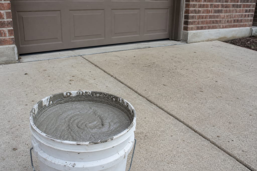 Cement-based slurry (mudjacking mix) photo