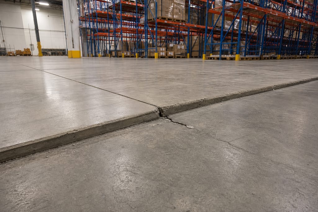 Warehouse Slab Repair photo