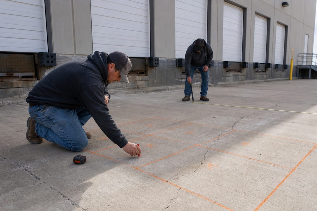 Section mapping photo