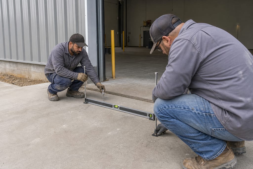 Level verification photo